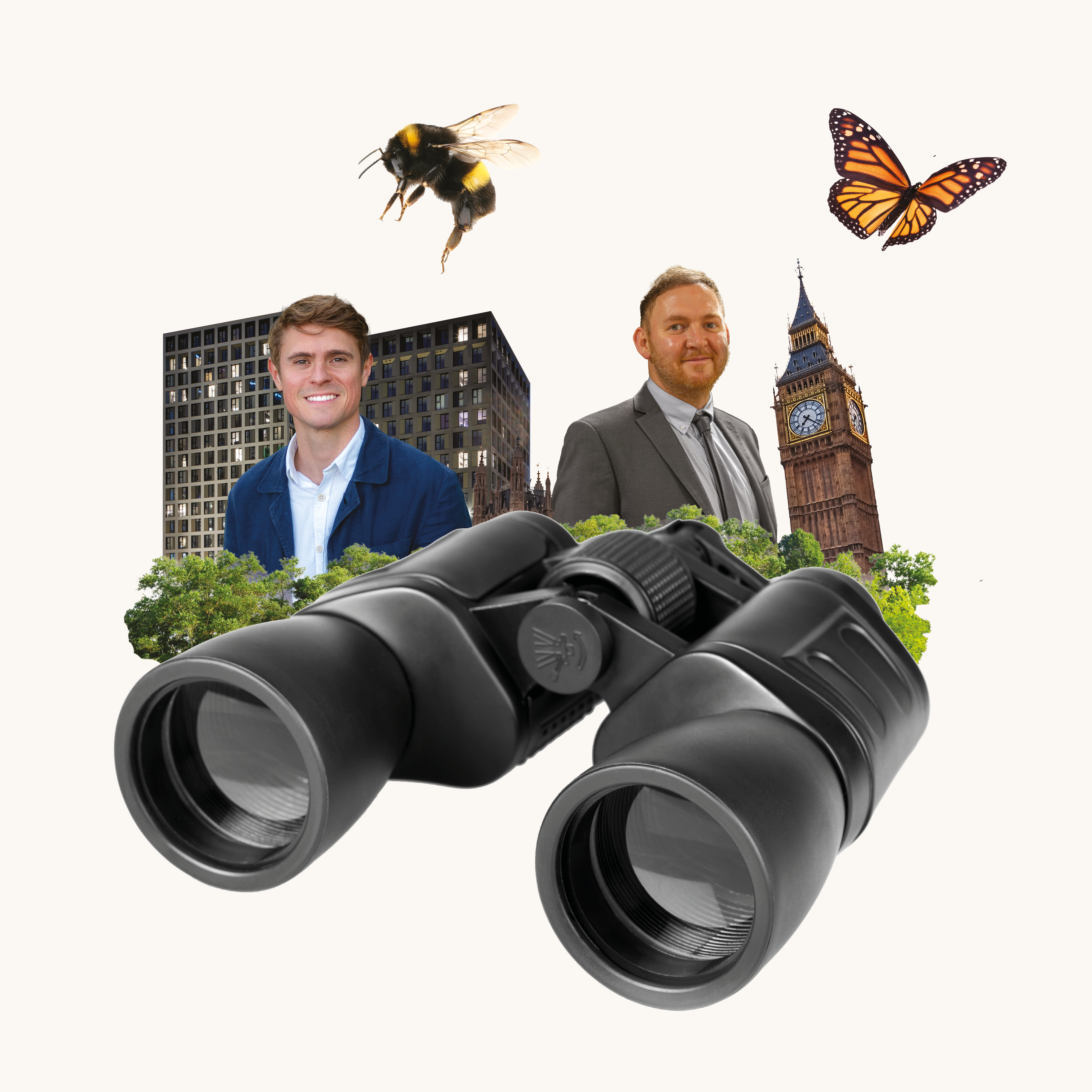 Miles Lewis, Daniel Thorpe, Big Ben, binoculars 